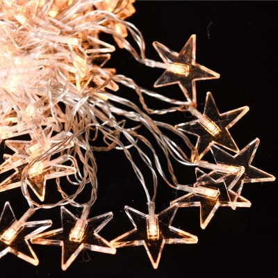 48 LED Flat 6.5cm Star Strai...