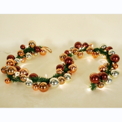 christmas balls garand with ...