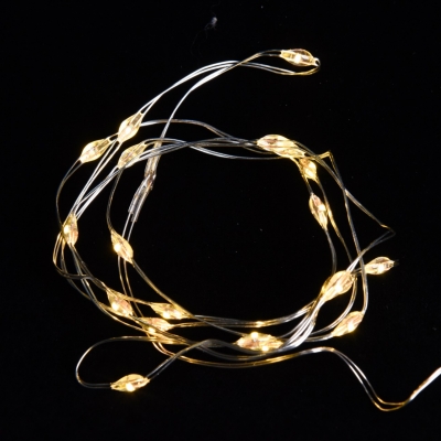 string LED lights with butto...