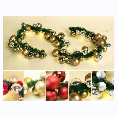 christmas balls garand with ...